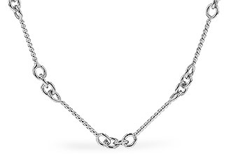 A319-69895: TWIST CHAIN (0.80MM, 14KT, 8IN, LOBSTER CLASP)