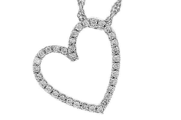 C319-68040: NECKLACE .12 TW