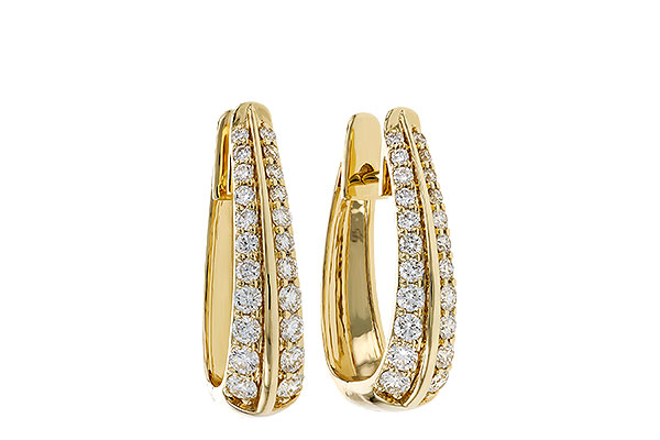 C320-58077: EARRINGS 1.00 TW