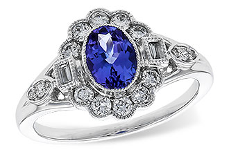 D320-56240: LDS RG .80 TANZANITE 1.20 TGW (7x5MM OV)