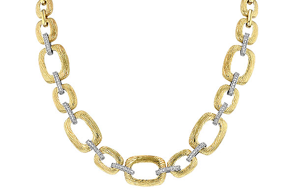 E052-37167: NECKLACE .48 TW (17 INCHES)