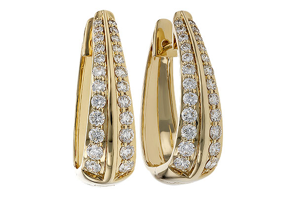 G320-58040: EARRINGS 2.00 TW