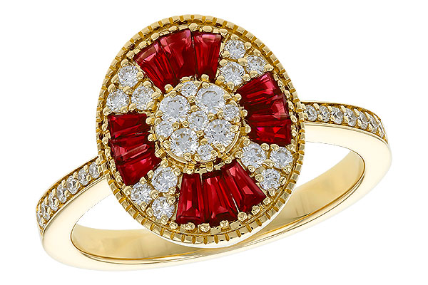 G320-61713: LDS RG .54 TW RUBY .84 TGW