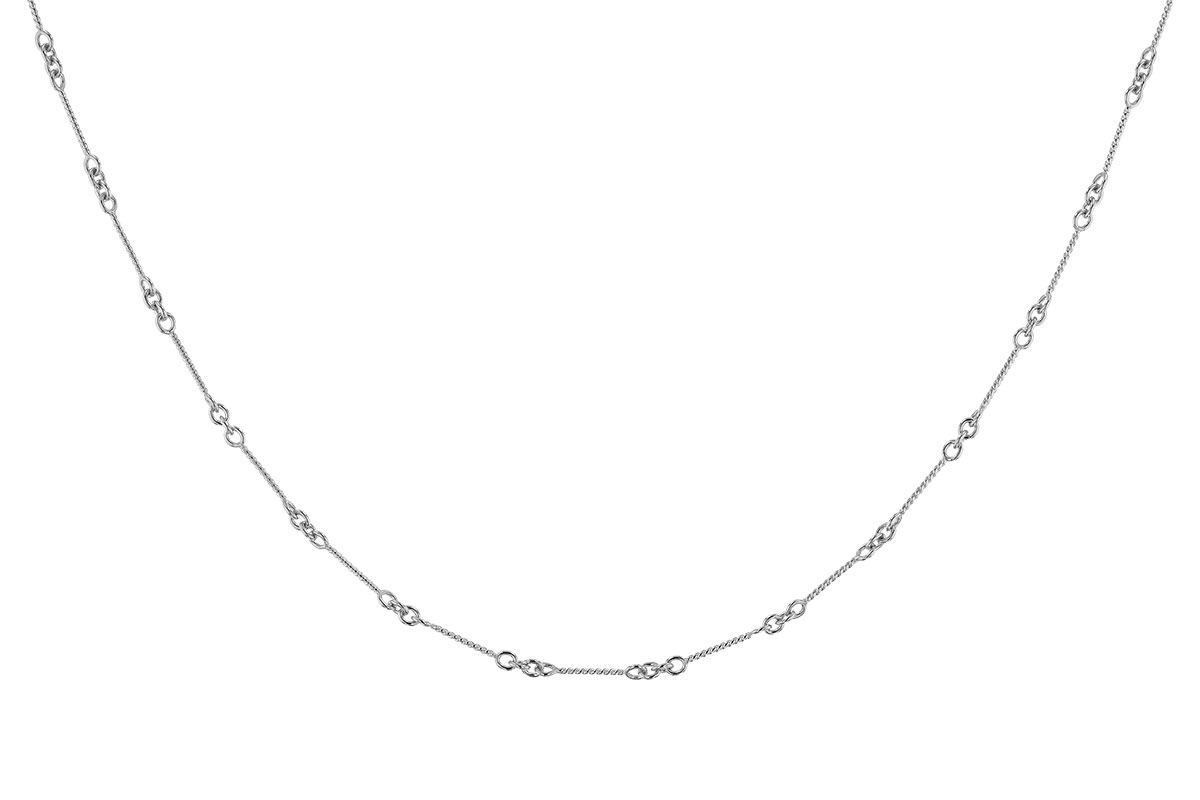 H319-69867: TWIST CHAIN (24IN, 0.8MM, 14KT, LOBSTER CLASP)