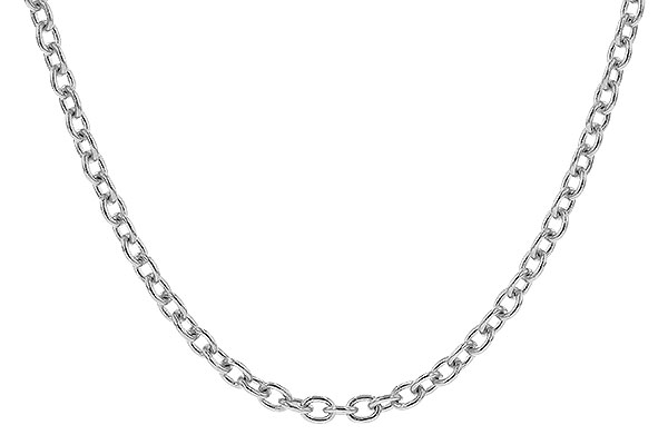 H319-70758: CABLE CHAIN (18", 1.3MM, 14KT, LOBSTER CLASP)