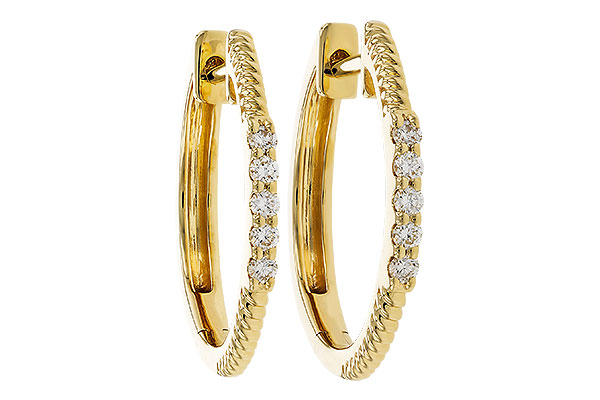 H320-59885: EARRINGS .11 TW