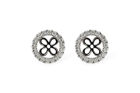 L233-31658: EARRING JACKETS .30 TW (FOR 1.50-2.00 CT TW STUDS)