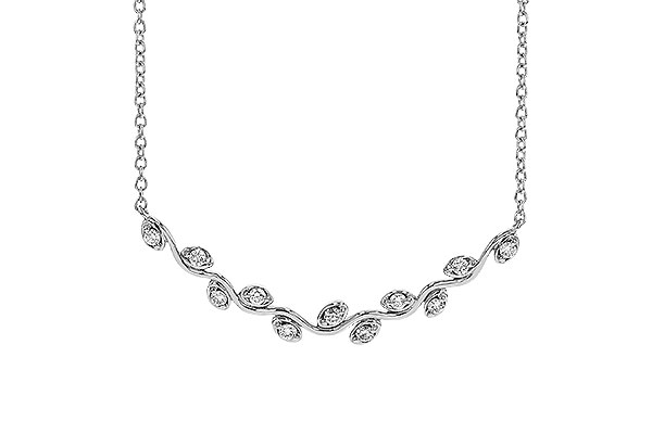 L320-62585: NECKLACE .25 TW (18")
