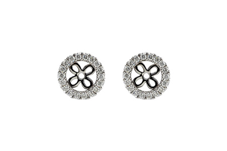 M233-31649: EARRING JACKETS .24 TW (FOR 0.75-1.00 CT TW STUDS)